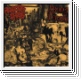 HIDEOUS CHAOS/FRONT TERROR - Split LP (Splatter)